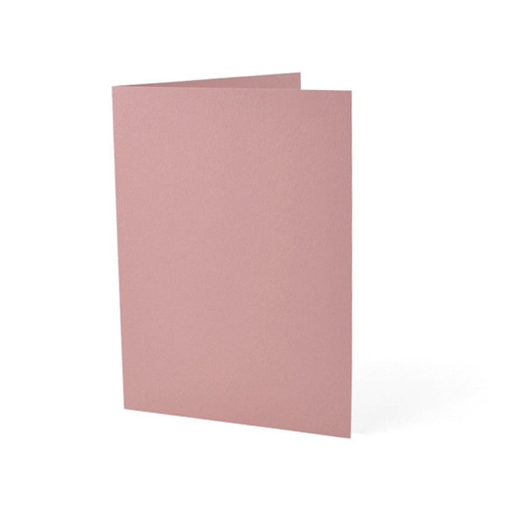 5 x 7 Folded Cards Dusty Rose