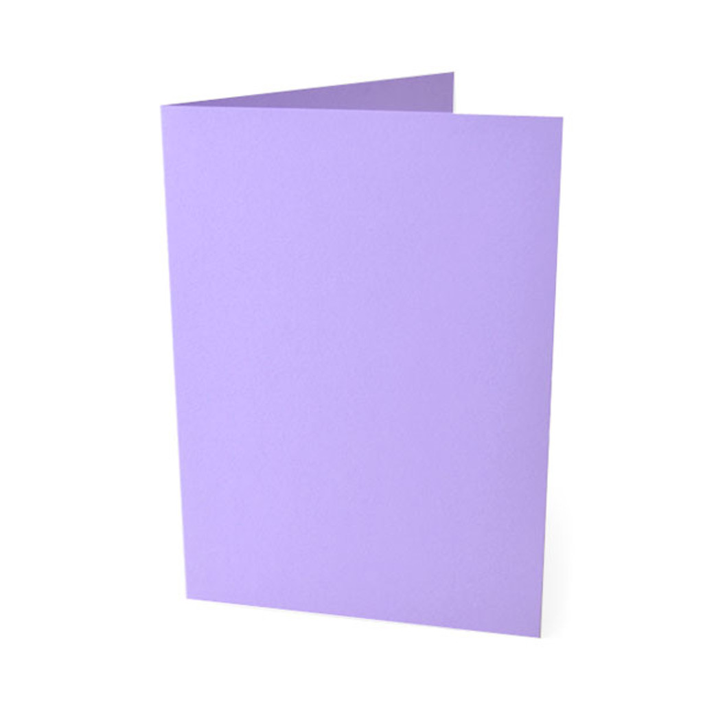 5 x 7 Folded Cards Lavender