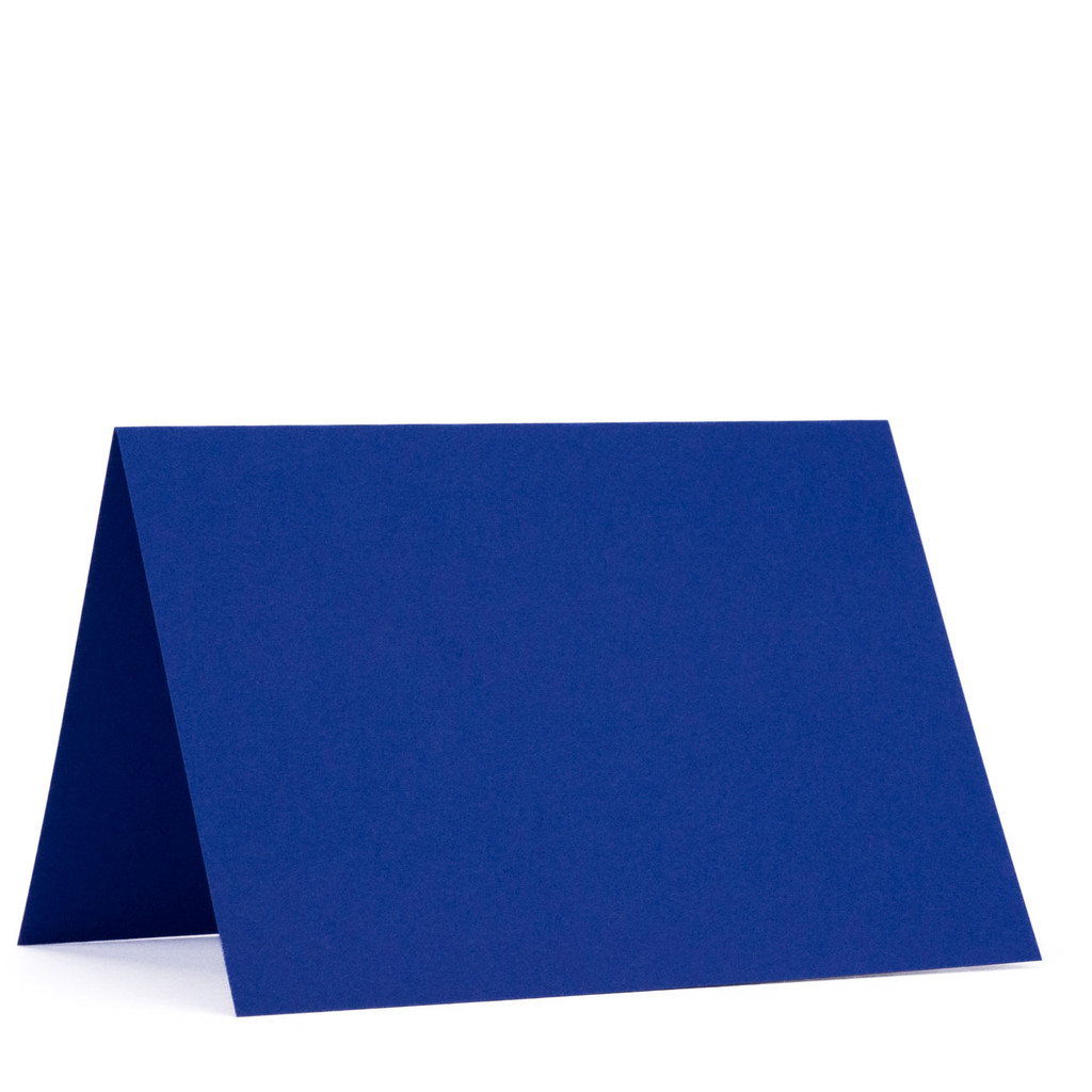 5 x 7 Folded Cards Royal Blue