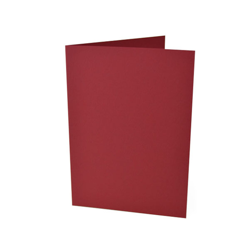 5 x 7 Folded Cards Scarlet