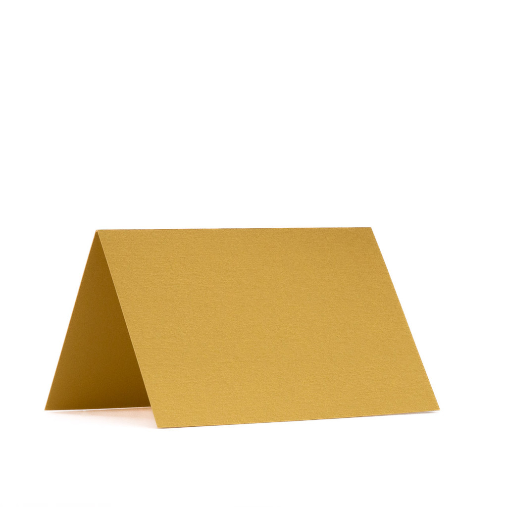3.5 x 5 Folded Cards Super Gold