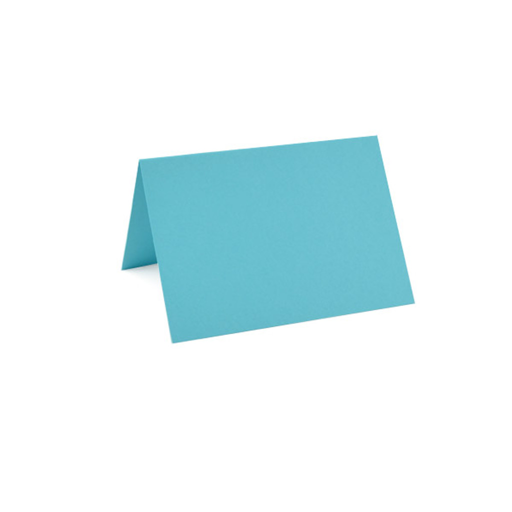 3.5 x 5 Folded Cards Turquoise