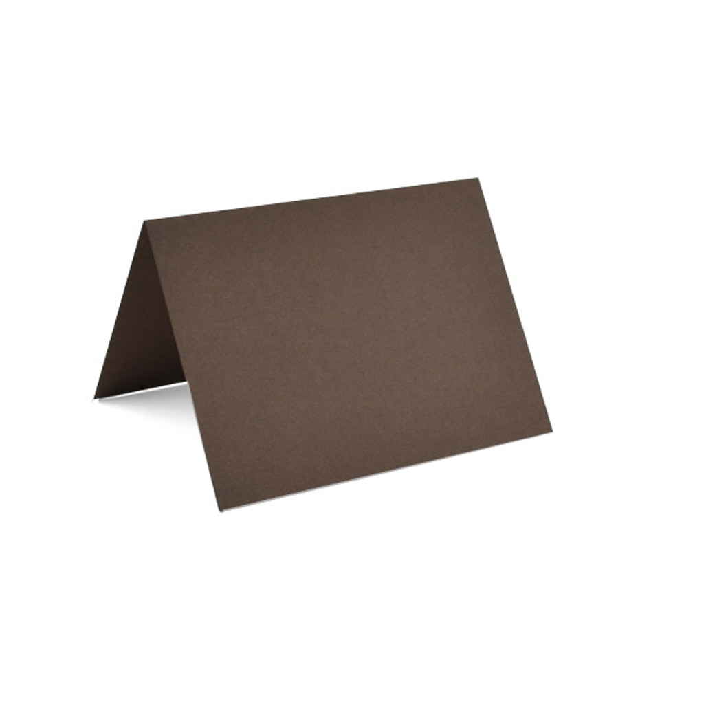 4.25 x 5.5 Folded Cards Brown