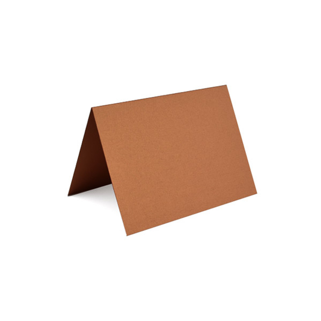4.25 x 5.5 Folded Cards Copper