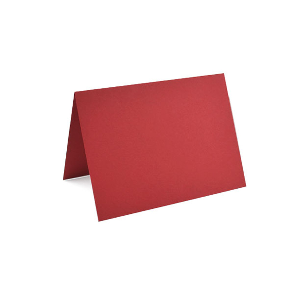 4.25 x 5.5 Folded Cards Scarlet