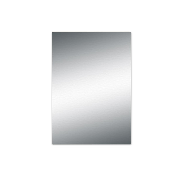 4.75 x 6.75 Cover Weight Mirror Silver