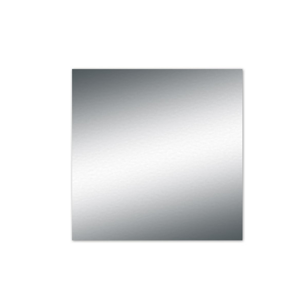 5.875 x 5.875 Cover Weight Mirror Silver