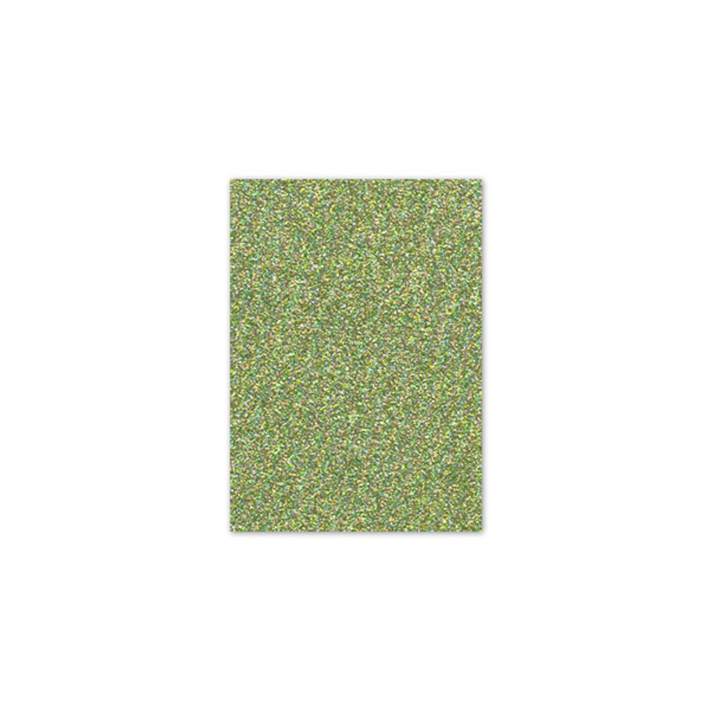 3.75 x 5.25 Cover Weight Glitter Absinthe