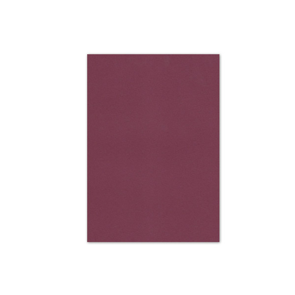 5.25 x 7.25 Cover Weight Burgundy