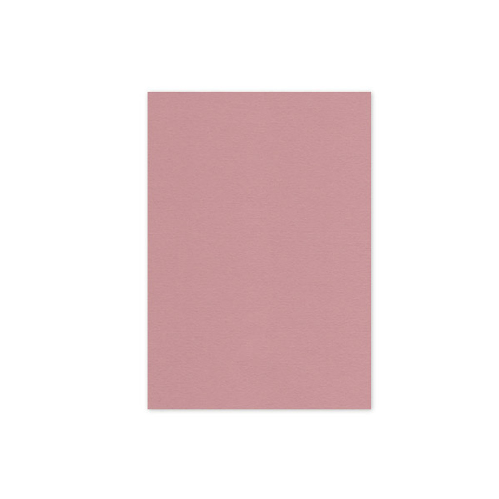 5.25 x 7.25 Cover Weight Dusty Rose