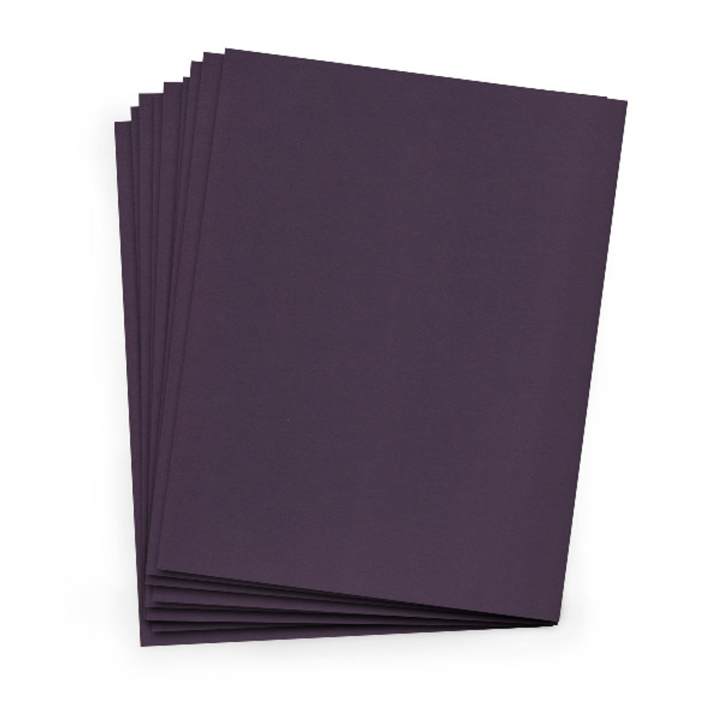 8.5 x 11 Cardstock Amethyst