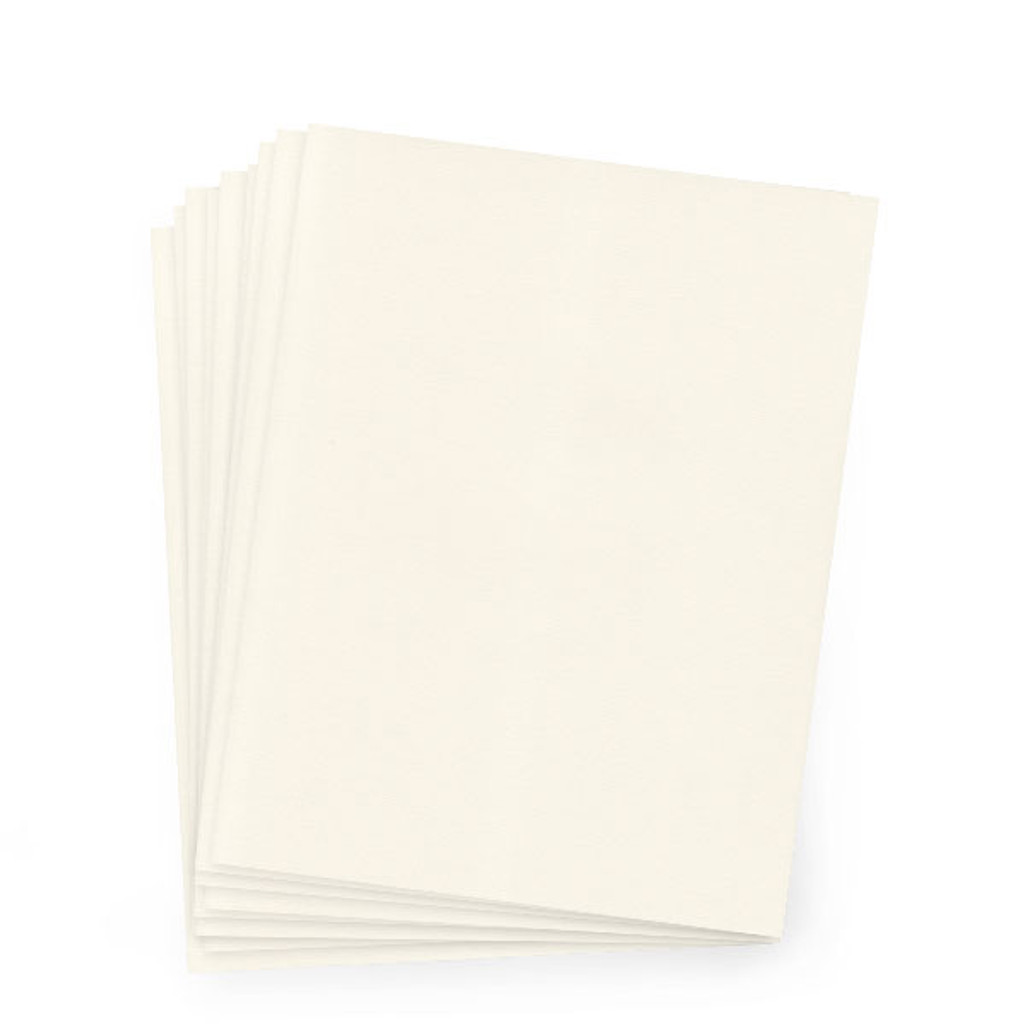 8.5 x 11 Cardstock Cream Puff