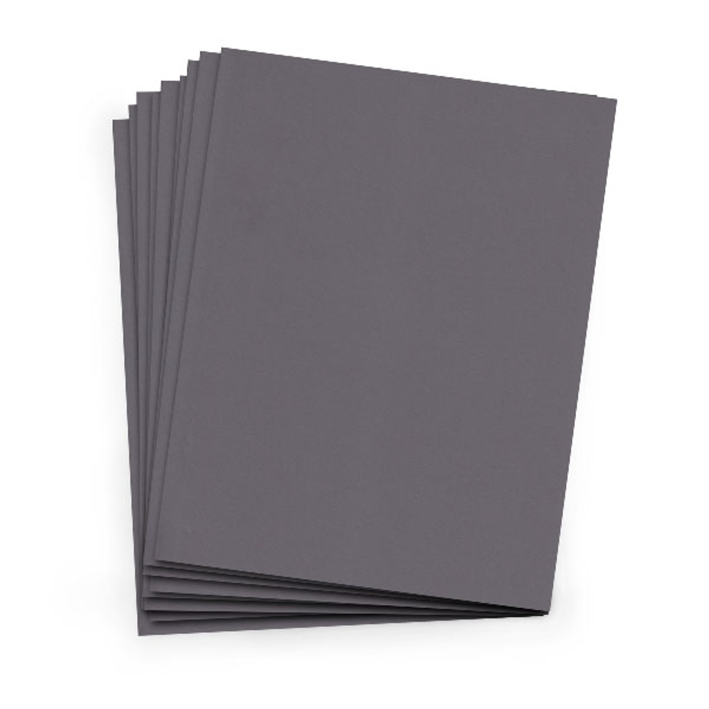 8.5 x 11 Cardstock Dark Grey