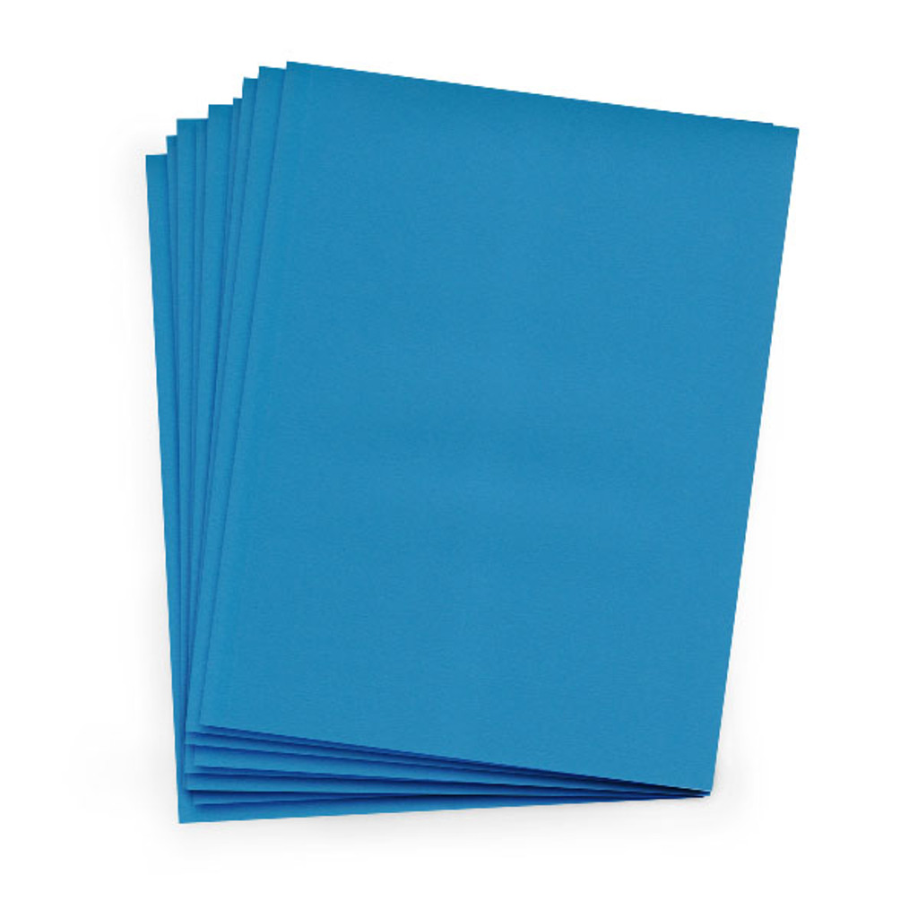 8.5 x 11 Cardstock Tabriz Blue