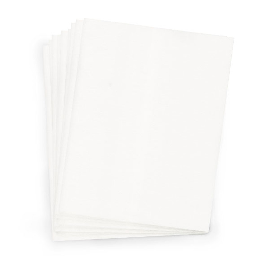 8.5 x 11 Cardstock White