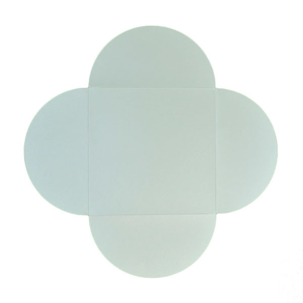 6 x 6 Petalfolds Aquamarine