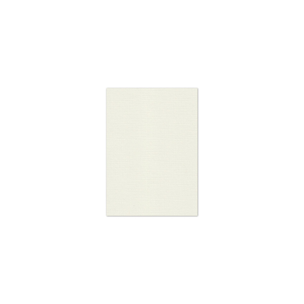 5 x 7 Cover Weight Cream Linen