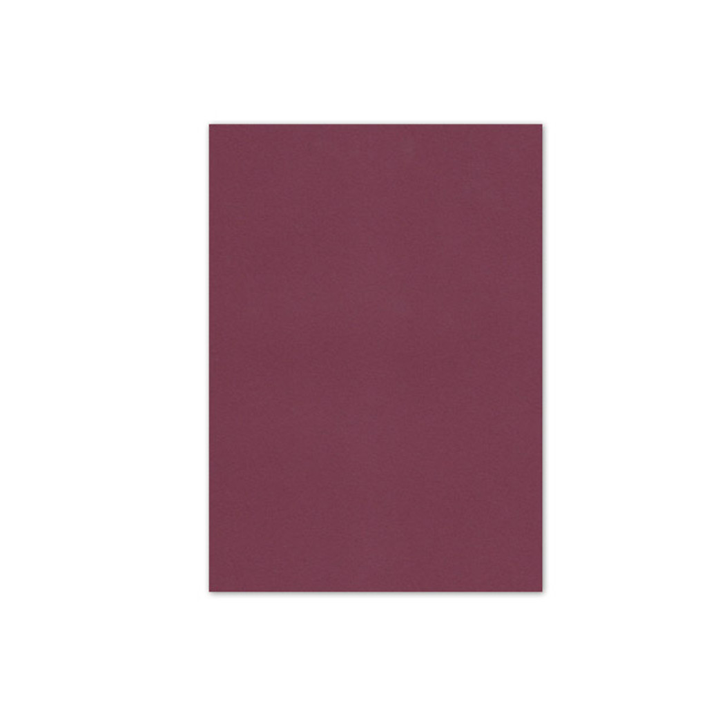 5.5 x 7.5 Cover Weight Burgundy