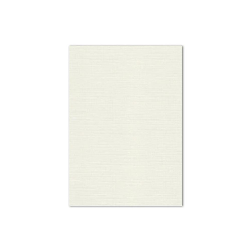 4.25 x 5.5 Cover Weight Cream Linen