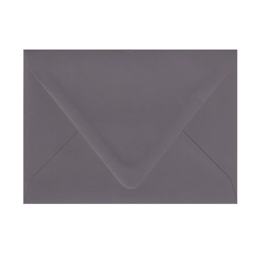 A7 Euro Flap Dark Grey Envelope