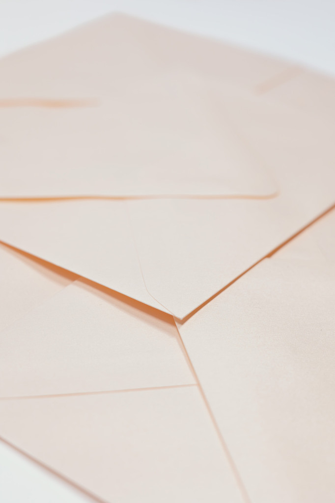 A7 Euro Flap Soft Coral Envelope