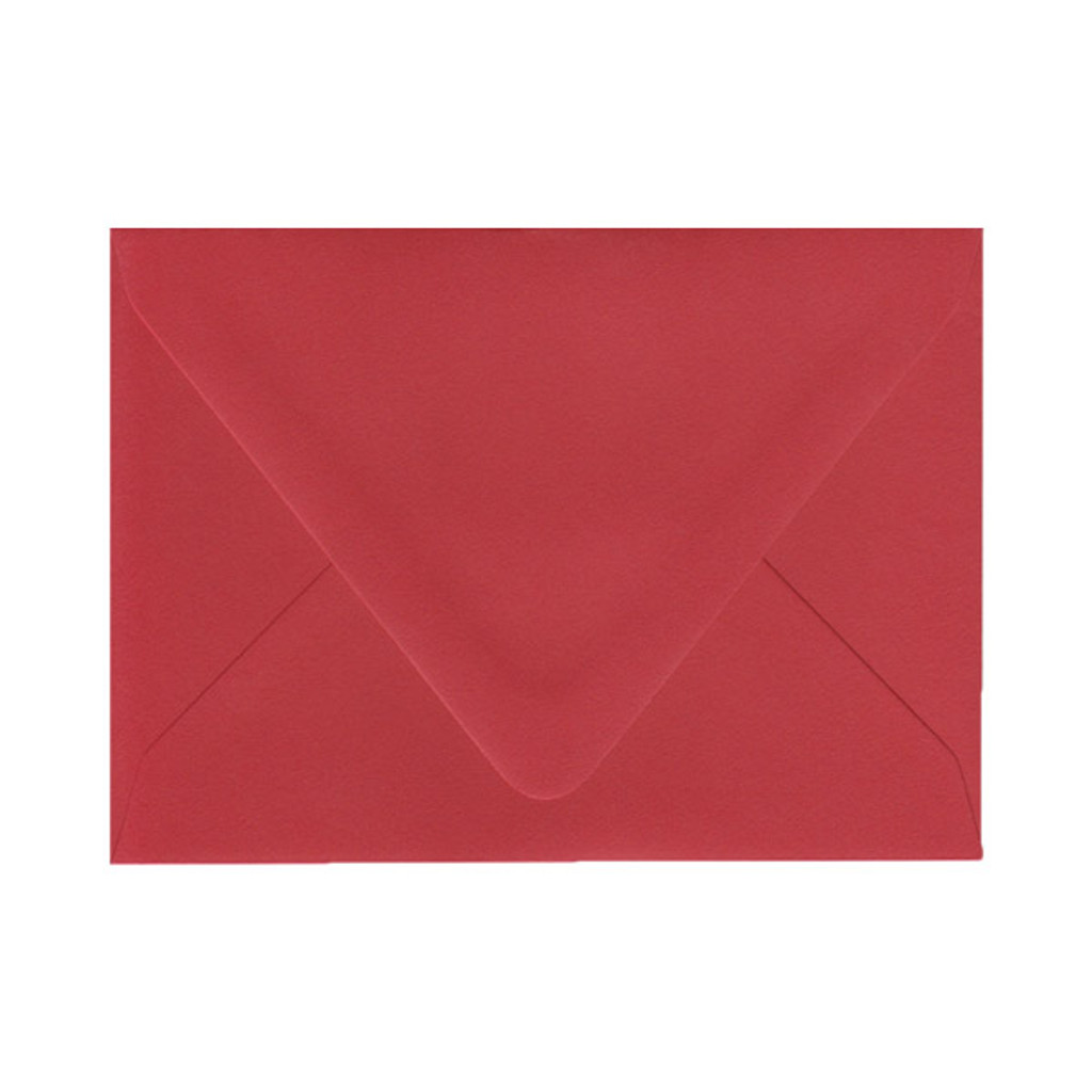 A7 Euro Flap Vermilion Envelope