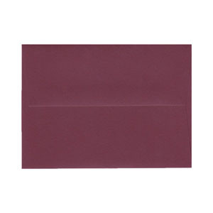 A7 Square Flap Burgundy Envelope