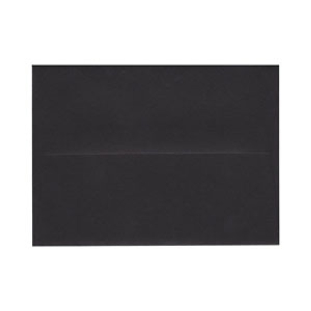 A7 Square Flap Ebony Black Envelope