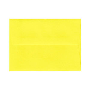 A7 Square Flap Factory Yellow Envelope