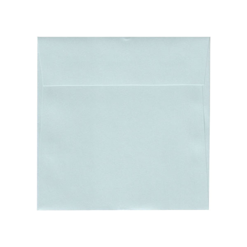 6.5 SQ Square Flap Aquamarine Envelope