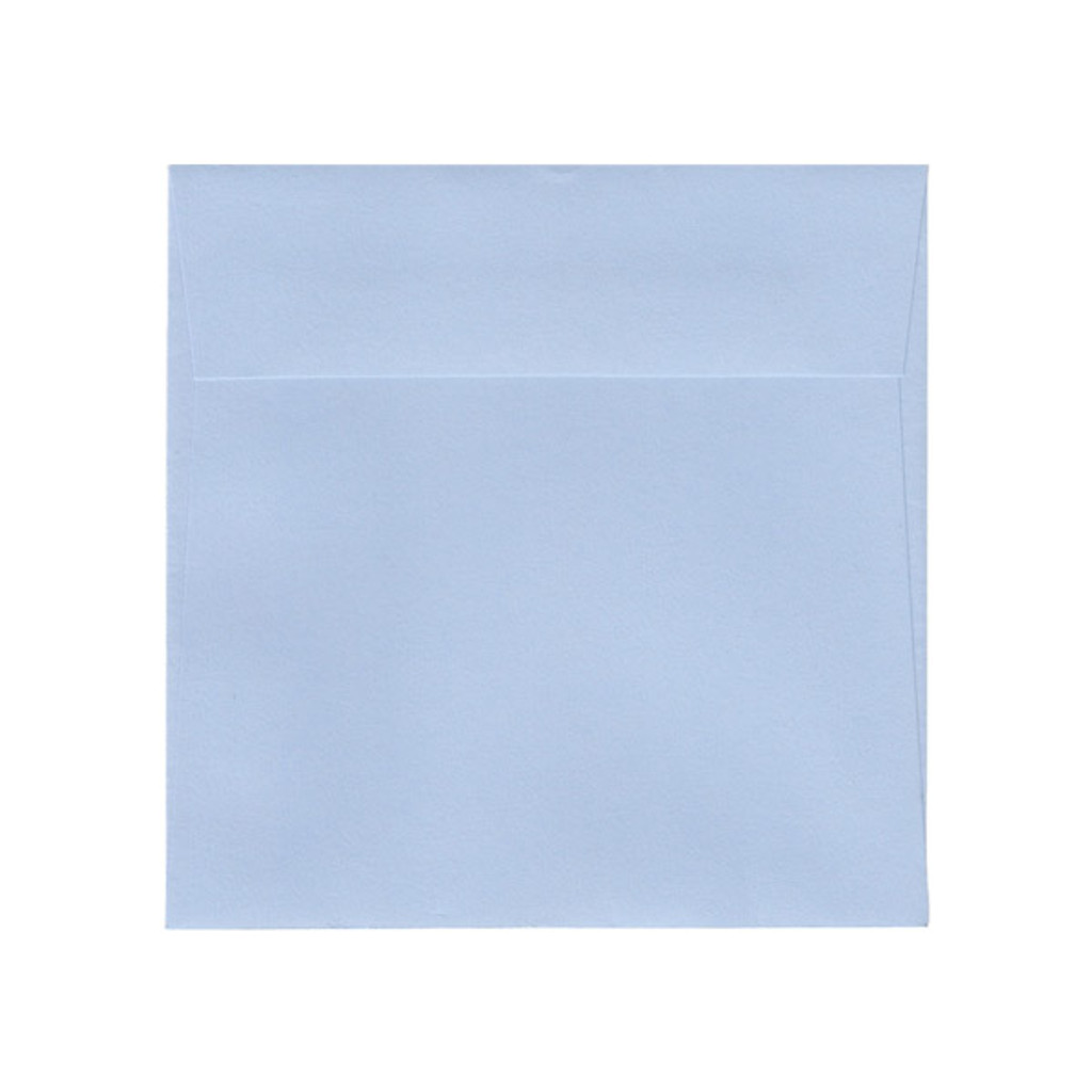 6.5 SQ Square Flap Azure Blue Envelope