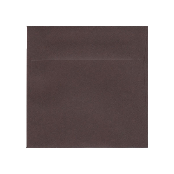 6.5 SQ Square Flap Bitter Chocolate Envelope