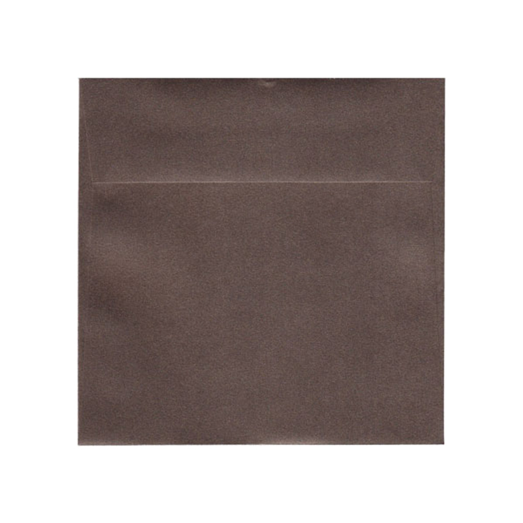 6.5 SQ Square Flap Bronze Envelope