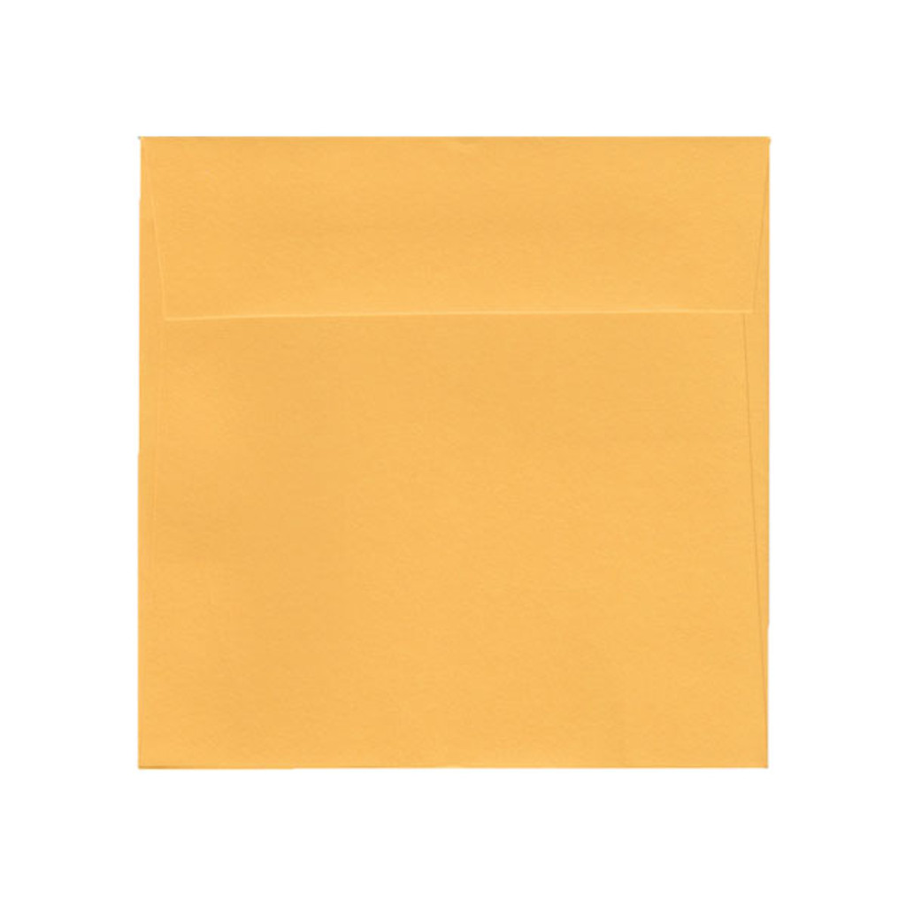 6.5 SQ Square Flap Citrine Envelope