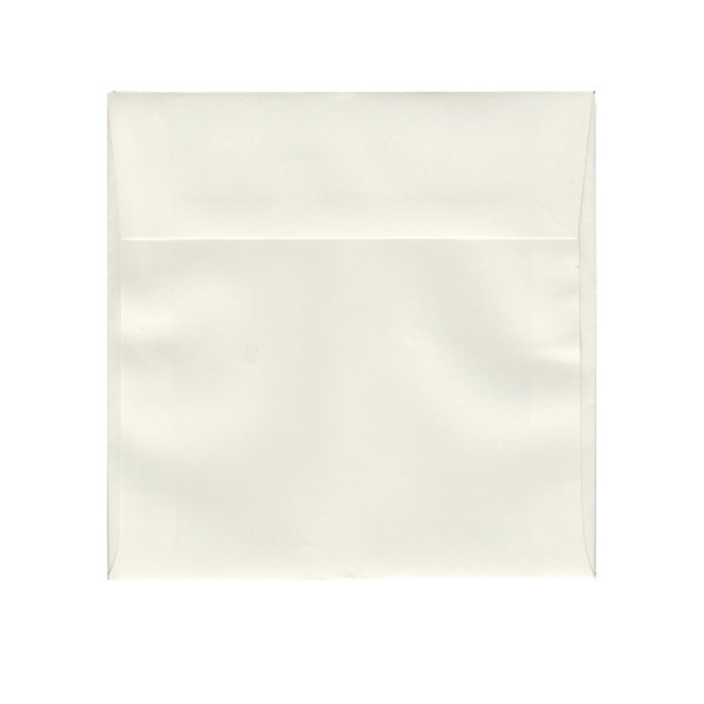 6.5 SQ Square Flap Cream Envelope