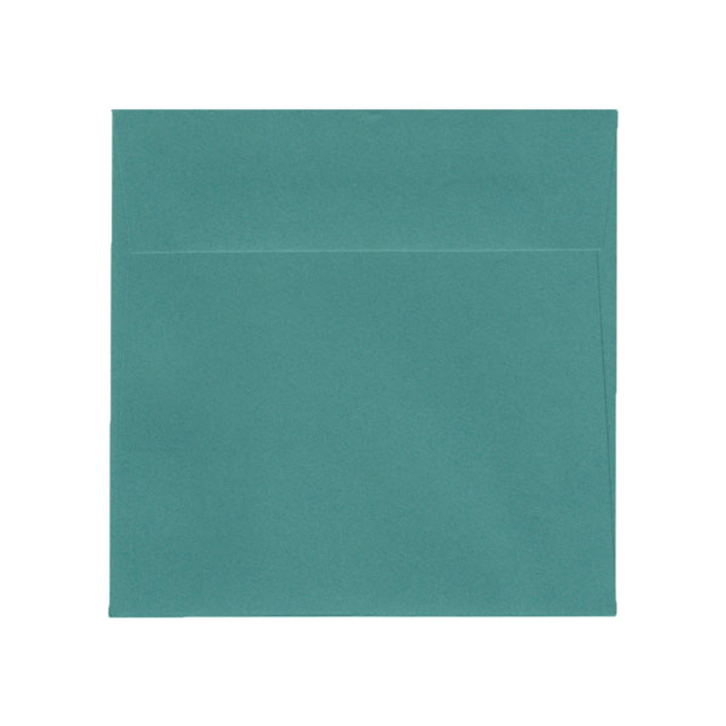 6.5 SQ Square Flap Emerald Envelope