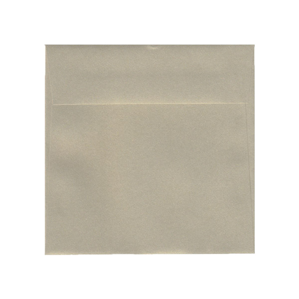 6.5 SQ Square Flap Gold Leaf Envelope