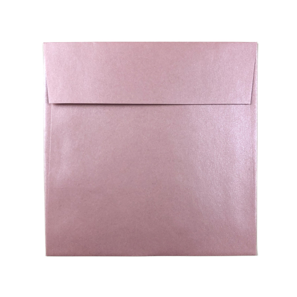 6.5 SQ Square Flap Misty Rose Envelope