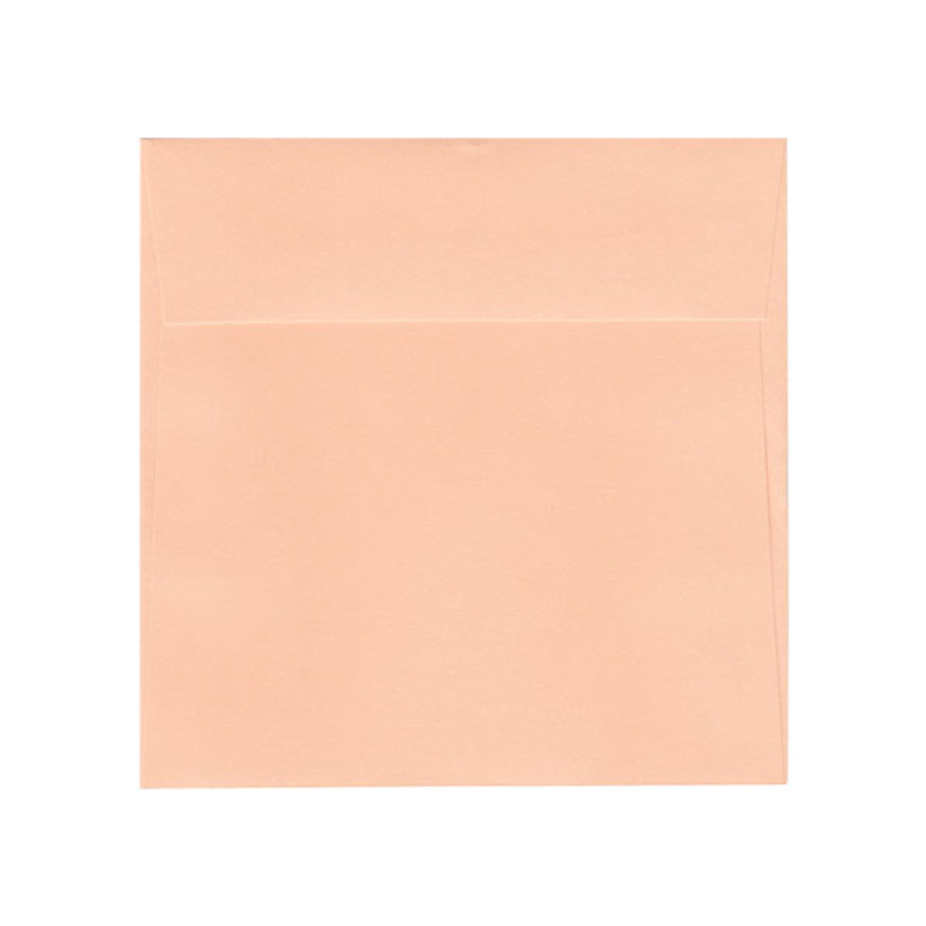 6.5 SQ Square Flap Peach Envelope