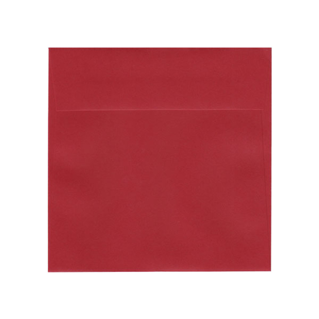 6.5 SQ Square Flap Red Envelope