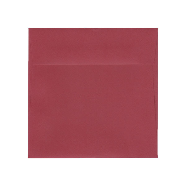 6.5 SQ Square Flap Scarlet Envelope