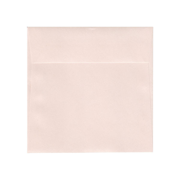 6.5 SQ Square Flap Soft Coral Envelope