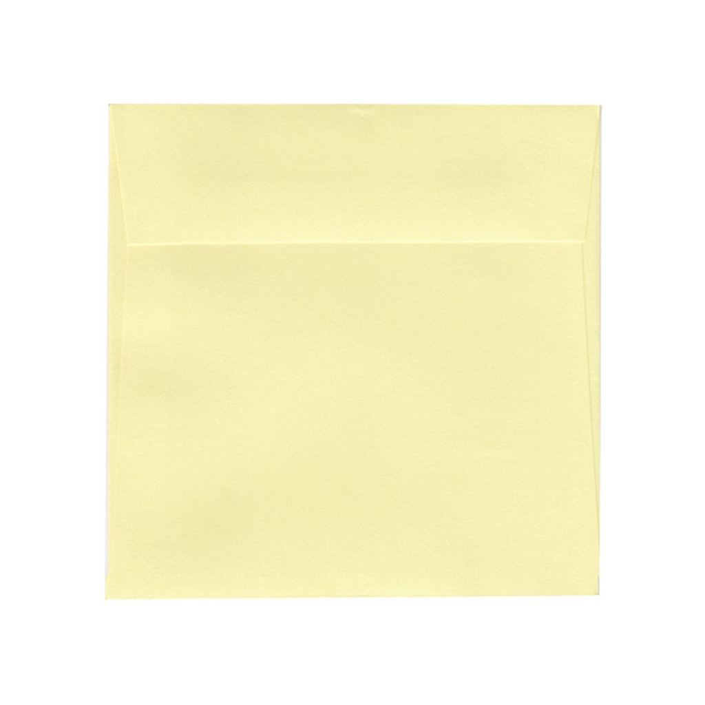 6.5 SQ Square Flap Sorbet Yellow Envelope