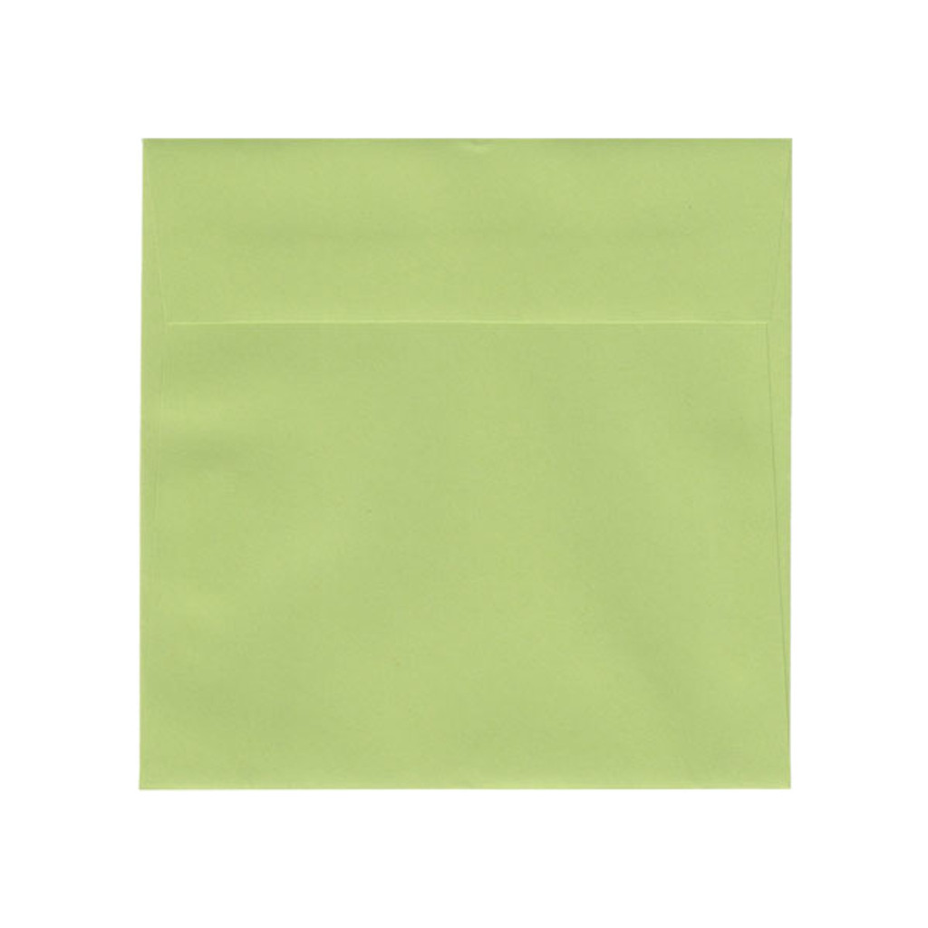 6.5 SQ Square Flap Sour Apple Envelope