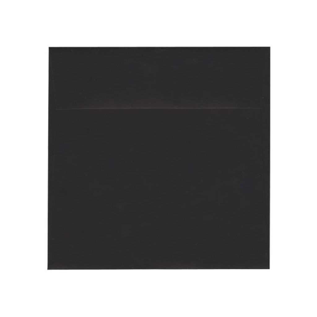 6.5 SQ Square Flap Ultra Black Envelope