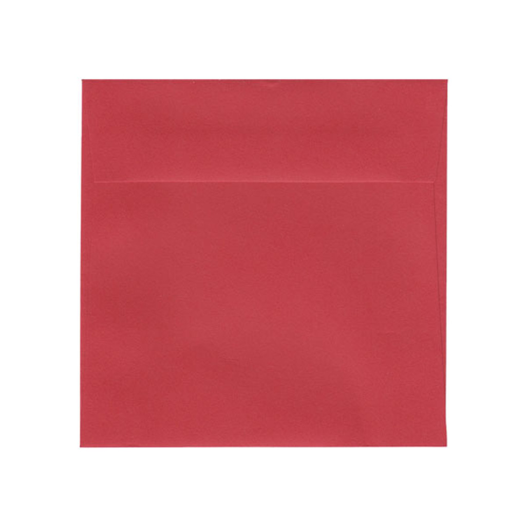 6.5 SQ Square Flap Vermilion Envelope