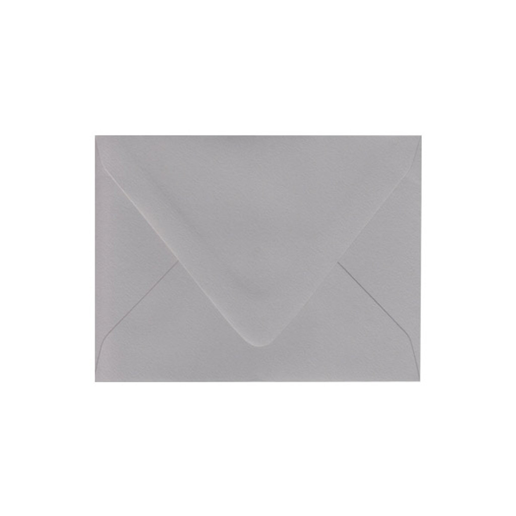 A2 Euro Flap Real Grey Envelope