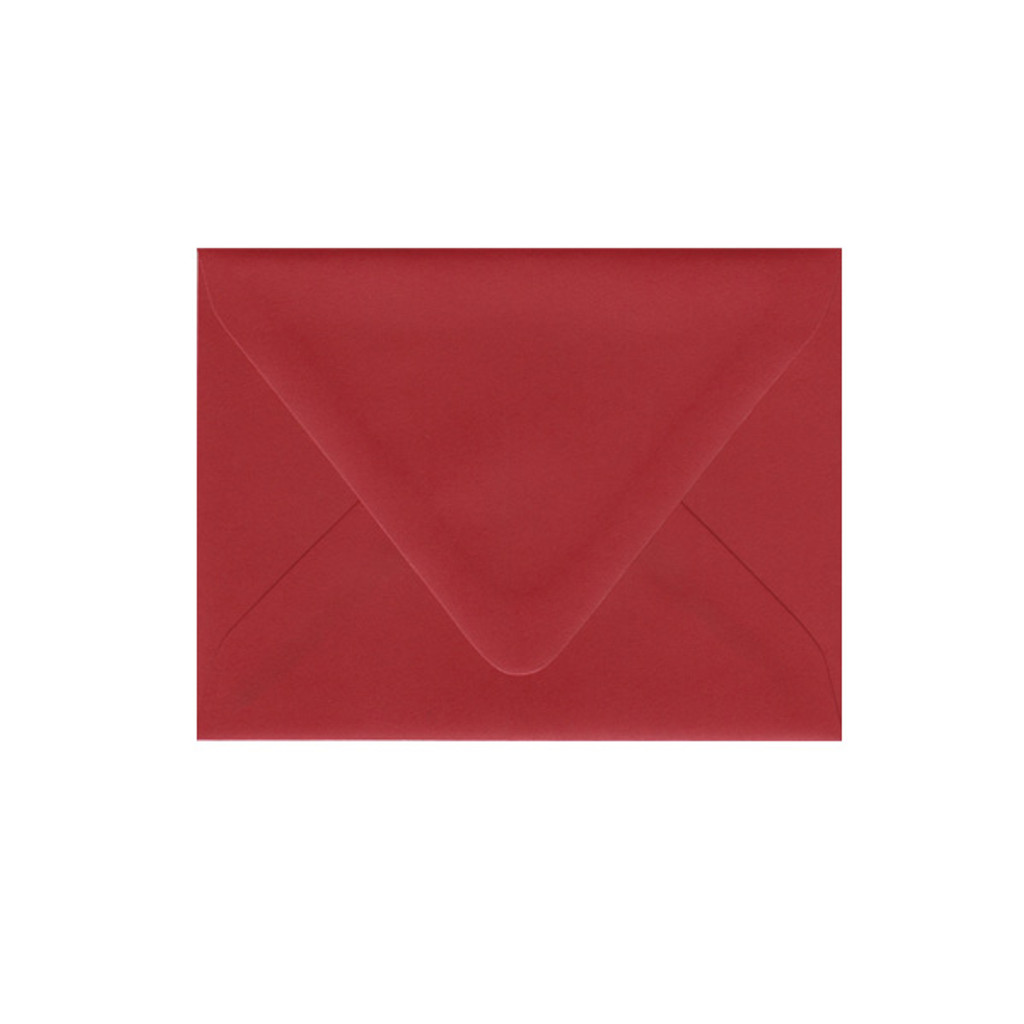 A2 Euro Flap Red Envelope