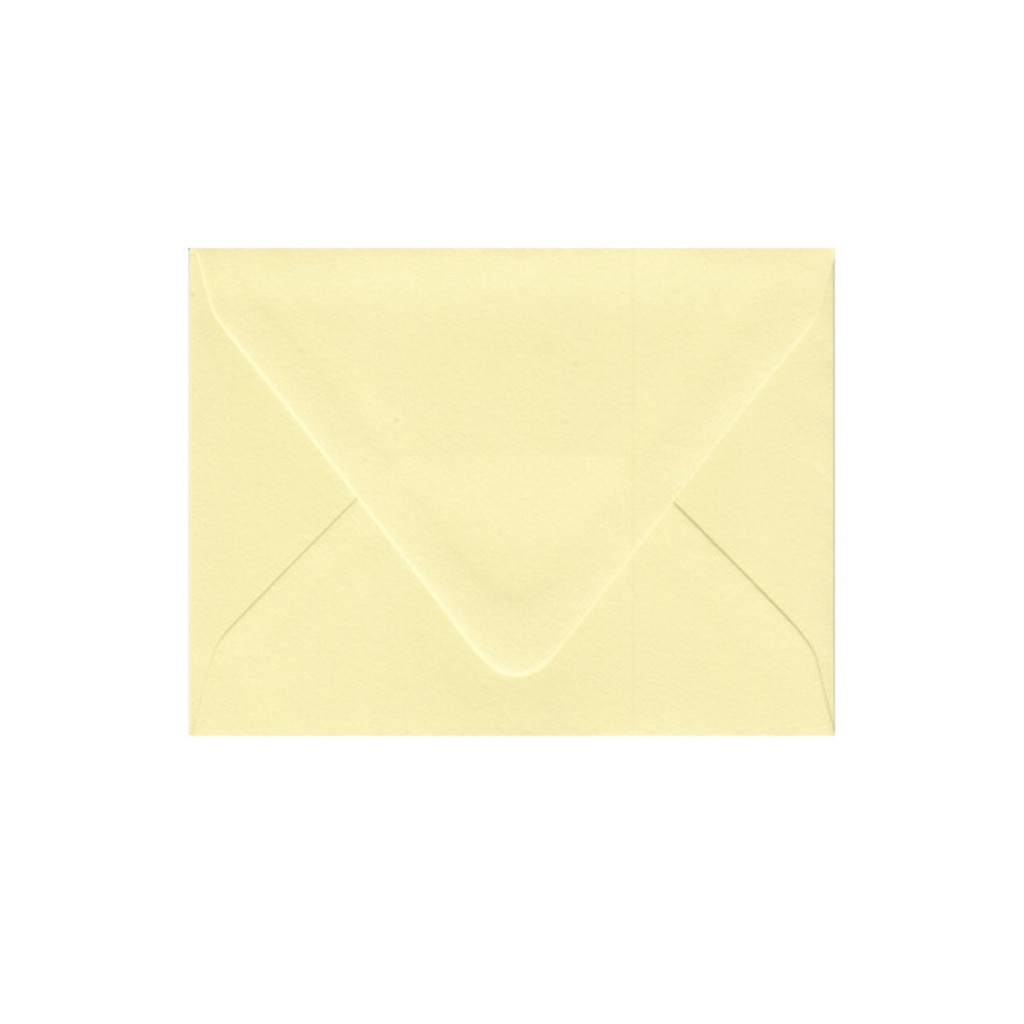 A2 Euro Flap Sorbet Yellow Envelope