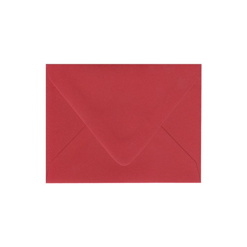 A2 Euro Flap Vermilion Envelope